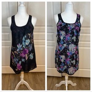 FINAL PRICE Reversible Sleeveless Dress Size XS Size S Shift Short Casual Dressy